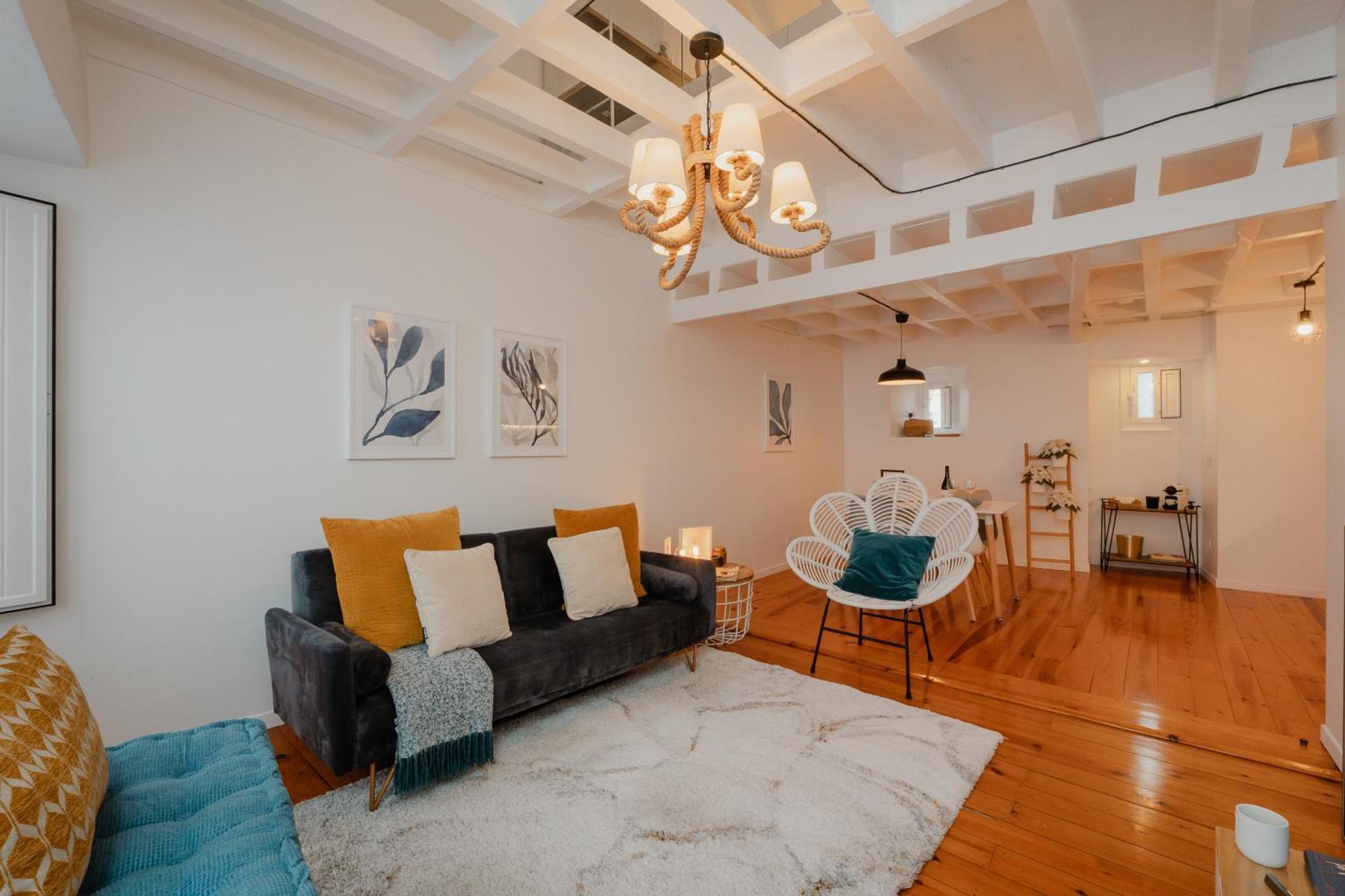 Ferienwohnung Stylish Getaway In A Mezzanine Flat By The Castle Lissabon Exterior foto