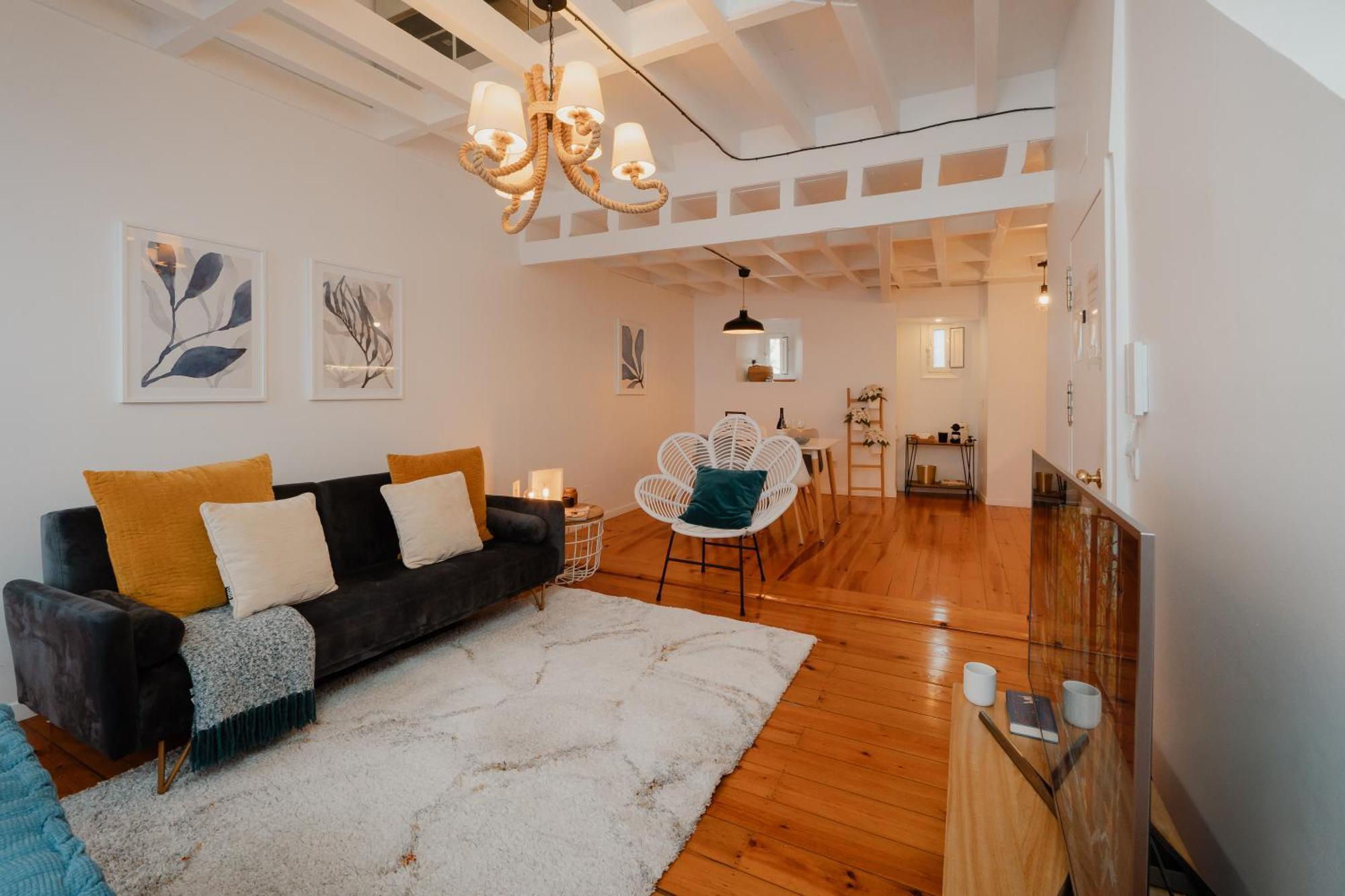 Ferienwohnung Stylish Getaway In A Mezzanine Flat By The Castle Lissabon Exterior foto